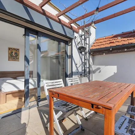 아파트 Amazing Loft With Terrace In Centre